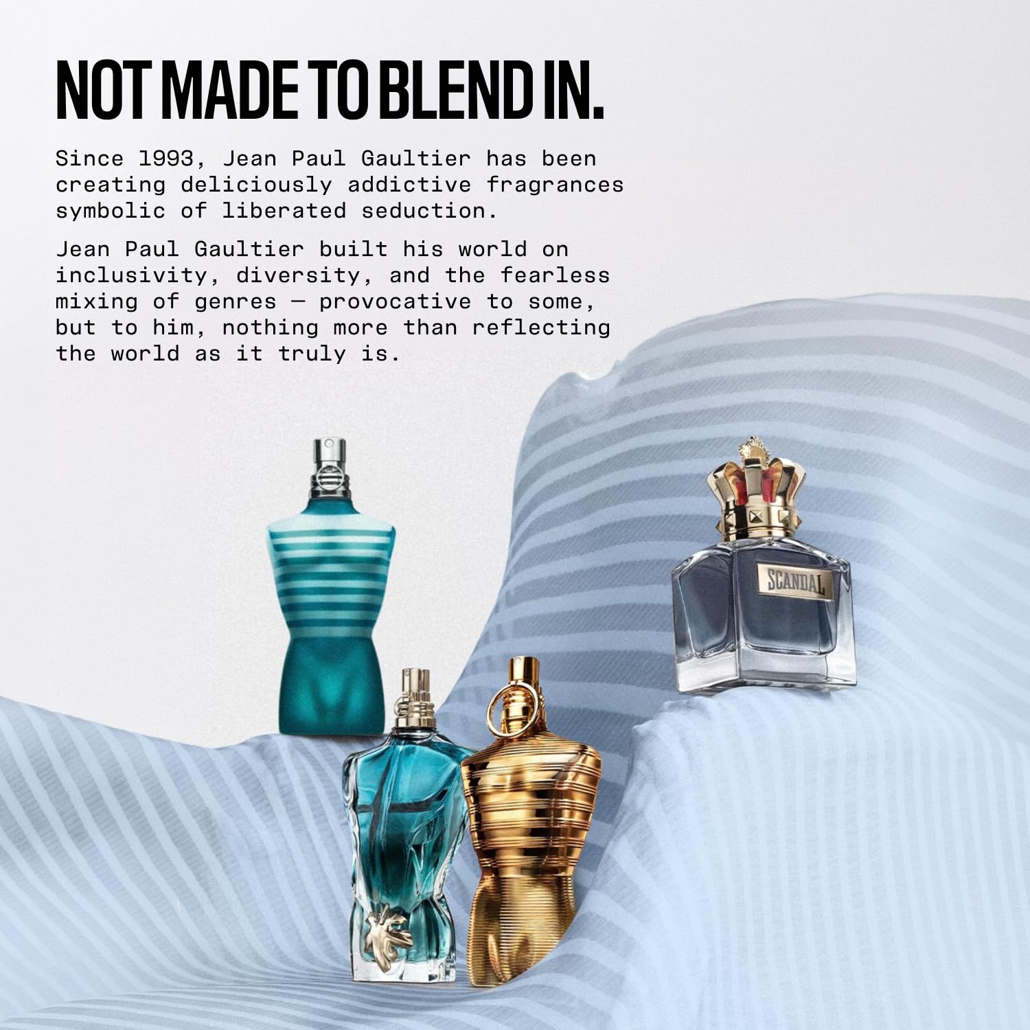 Jean Paul Gaultier Le Male Elixir Parfum - Long Lasting Woody Aromatic Cologne FRAGGISH